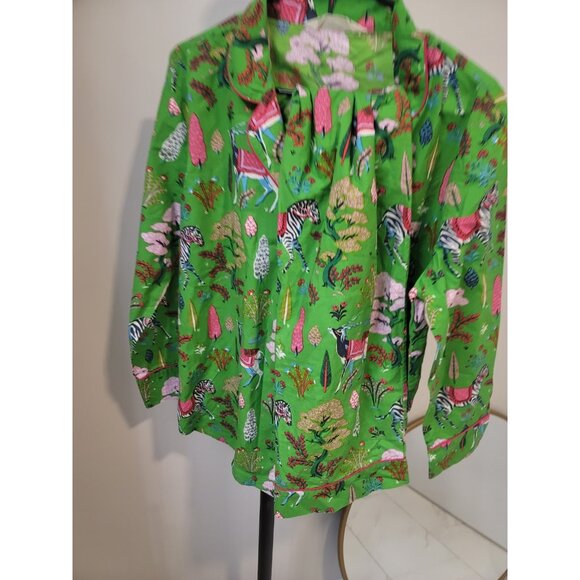 Anthropologie Print Fresh Pajamas Women M - Picture 2 of 5